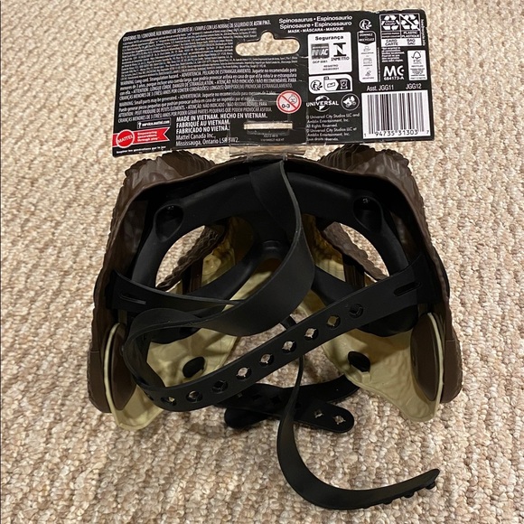 Jurassic World Rebirth Spinosaurus Dinosaur Mask NWT - Picture 5 of 7
